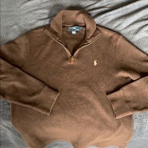 Ralph Lauren mens quarter zip jacket size S